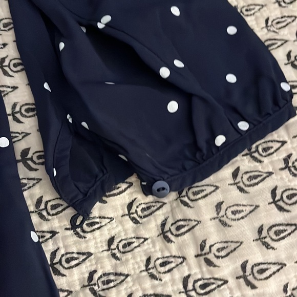 Old Navy Polka Dot Blouse - Picture 4 of 5